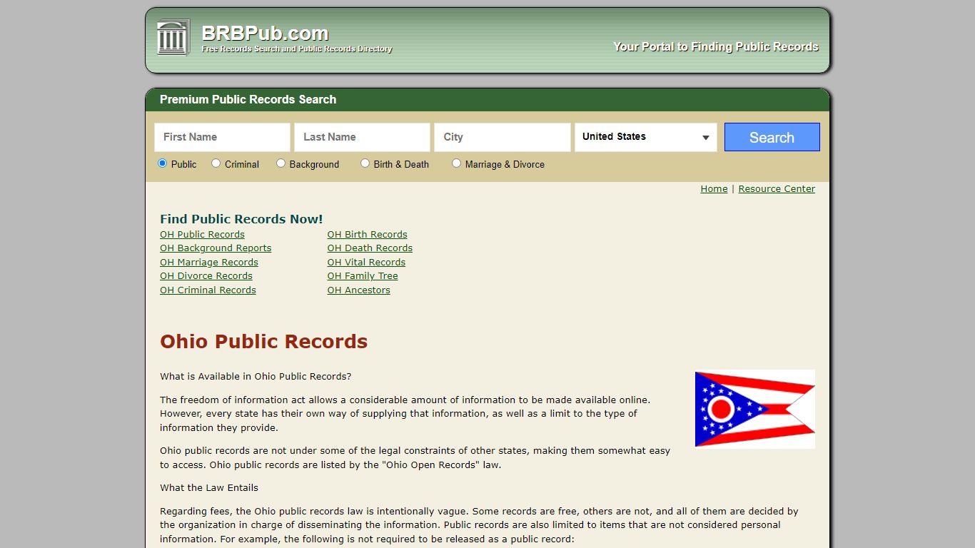 Free Ohio Public Records | Search Criminal and Civil Court Records ...